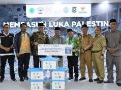 Bantu Palestina, FKB Cilegon Salurkan Infak Kemanusiaan Palestina Rp100 Juta