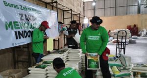 Lumbung Pangan BAZNAS di Berbagai Daerah Mulai Siapkan Beras Zakat Fitrah