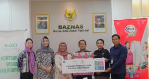 Dukung Ibadah Khusyuk, PT Kao Indonesia Salurkan Bantuan Detergen untuk Program Masjid Cemerlang BAZNAS