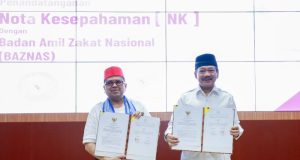BAZNAS RI dan BPJPH Jalin Kerja Sama Strategis Pengelolaan Zakat dan Jaminan Produk Halal