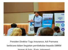 Lewat Literasi Keuangan, Kolaborasi Tugu Insurance – Rumah Bumn Pertamina Dorong UMKM Naik Kelas