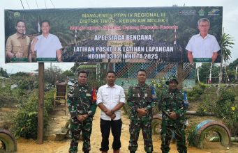 Perkuat Mitigasi Bencana Nasional, PTPN IV PalmCo dan TNI Polri Gelar Aksi Sinergi Tanggap Karhutla