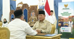 Presiden, Wapres, dan Kabinet Merah Putih Tunaikan Zakat melalui BAZNAS di Istana