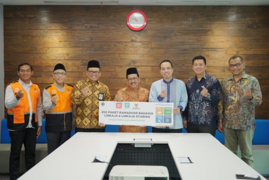 LinkAja Salurkan Bantuan untuk Korban Bencana Aceh Bersama BAZNAS