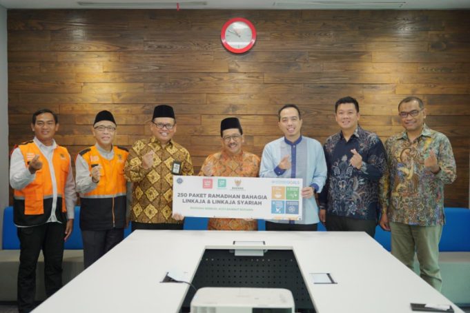 LinkAja Salurkan Bantuan untuk Korban Bencana Aceh Bersama BAZNAS