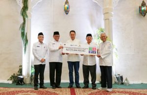PT Asuransi Jiwa Syariah AL AMIN Tunaikan Zakat Perusahaan Rp2,3 Miliar Melalui BAZNAS RI
