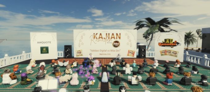 Ustadz Masuk Metaverse Roblox: Neo Coffee Ajak Anak Muda Ikut Kajian Ramadan