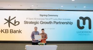 KB Bank Kucurkan Kredit Rp400 Miliar ke Lucky Mom Indonesia
