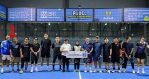 Pulihkan Sumatra, BAZNAS RI Bersama Komunitas Padel Ajak Masyarakat Berbagi Lewat Charity Padel Tournament
