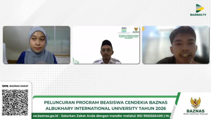 BAZNAS RI Resmi Buka Beasiswa Cendekia Al-Bukhari International University 2026