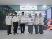 Melalui BAZNAS RI, BPRS Tunaikan Zakat Perusahaan Rp890 Juta
