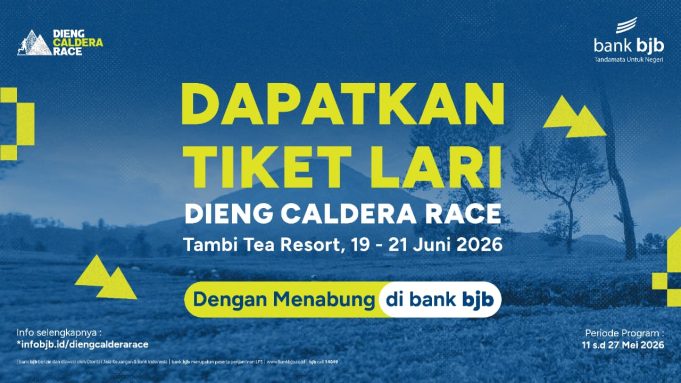 Bank bjb Perkuat Sport Tourism Melalui Program Slot Eksklusif Dieng Caldera Race 2026