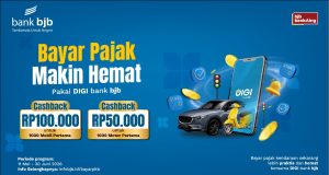 Bayar Pajak Kendaraan Makin Praktis dengan Promo Cashback DIGI bank bjb