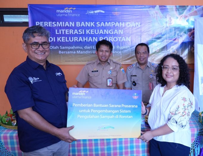 Mandiri Utama Finance (MUF) Hadirkan Program Bank Sampah di Rorotan, Jakarta Utara