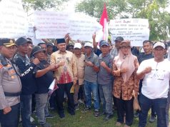 Ratusan Pekerja PTPN IV Cot Girek Datangi Kantor Bupati Aceh Utara, Minta Kepastian Penyelesaian Klaim Lahan