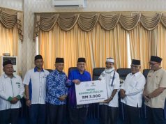 ANGKASA Malaysia Kembali Salurkan Infak Koperasi Masjid Melalui BAZNAS