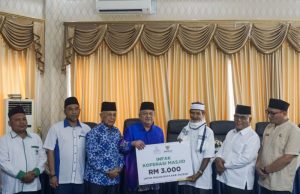 ANGKASA Malaysia Kembali Salurkan Infak Koperasi Masjid Melalui BAZNAS