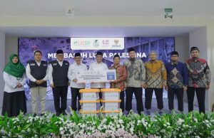 Bantu Palestina, LAZSIP Salurkan Infak Kemanusiaan Tahap Tiga melalui BAZNAS RI