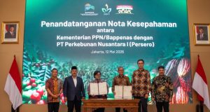 Menteri PPN/Bappenas : PTPN I (Persero) Domain Ketahanan Pangan dan Energi