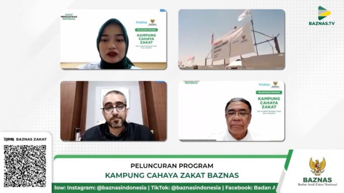 Masyarakat Indonesia melalui BAZNAS dan Kitabisa Bangun Kampung Cahaya Zakat di Palestina