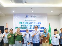 Sinergi Tokio Marine Life dan NU Care-LAZISNU Dampingi Pelaku UMKM Lakukan Sertifikasi Halal