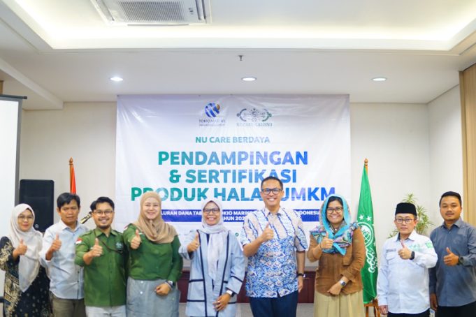 Sinergi Tokio Marine Life dan NU Care-LAZISNU Dampingi Pelaku UMKM Lakukan Sertifikasi Halal