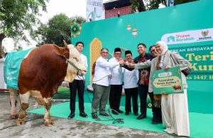 Kembali Gandeng BAZNAS RI, Shopee Barokah Salurkan Kurban Sapi Limosin