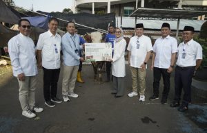 Jamkrindo Salurkan Hewan Qurban untuk Perkuat Kepedulian dan Solidaritas Sosial