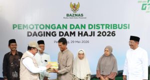 BAZNAS Salurkan 1.240 Kambing Dam Jemaah Haji 2026 untuk Mustahik di Berbagai Provinsi