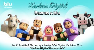 BCA Digital Hadirkan Fitur Kurban Digital Baznas x blu