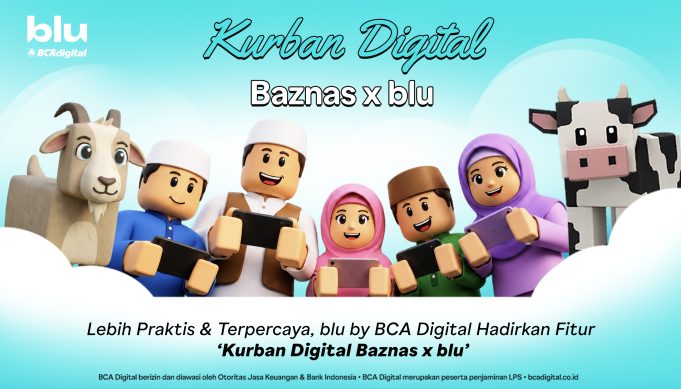 BCA Digital Hadirkan Fitur Kurban Digital Baznas x blu