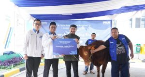PNM Tebar Syukur, Salurkan Hewan Kurban untuk Warga di Sekitar Wilayah Layanan