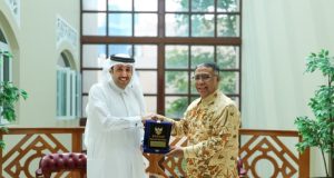 Silaturahmi BAZNAS RI dan Dubes Qatar Perkuat Sinergi Kemanusiaan Global