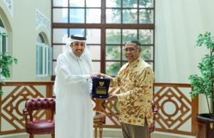 Silaturahmi BAZNAS RI dan Dubes Qatar Perkuat Sinergi Kemanusiaan Global