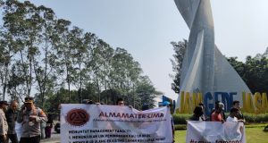 Almamater Lima Soroti Dugaan Penyusutan Lahan Taman Potret