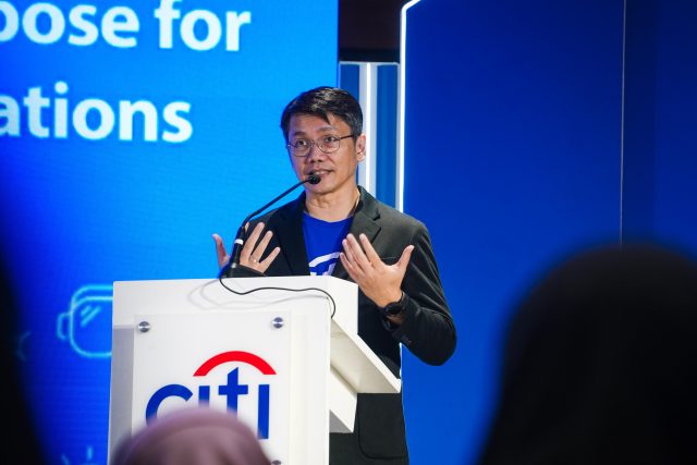 Hario Widyananto, Country Head of Public Affairs, Citi Indonesia, di acara Global Community Day 2026