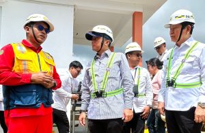 Mensesneg Tinjau Pembangunan Sekolah Rakyat Karya Brantas Abipraya