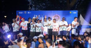 Ribuan Pelari Meriahkan BSN 5K di BTN Jakarta International Marathon 2026