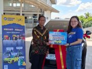 Pacific Paint Serahkan Hadiah Utama Mobil BYD ke Pemenang Program Promo HEBAT Slank