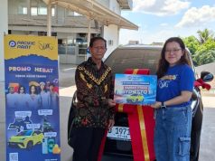 Pacific Paint Serahkan Hadiah Utama Mobil BYD ke Pemenang Program Promo HEBAT Slank
