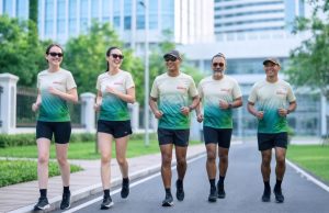 Run for The Future, Sharp Sukses Ajak 600 Masyarakat Berlari dan Tanam 600 Pohon