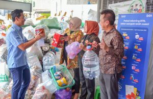 BTN Kolaborasi Komunitas Lokal, Hadirkan Program Bayar Angsuran dengan Sampah