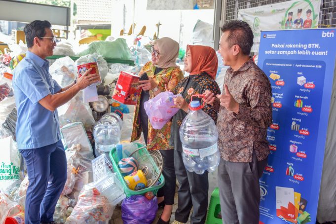 BTN Kolaborasi Komunitas Lokal, Hadirkan Program Bayar Angsuran dengan Sampah