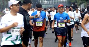 Hadirkan Olahraga Yang Inklusif, Menkes dan Direksi BTN Jadi Guide Runner Disabilitas