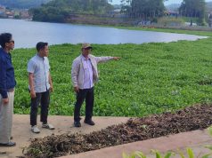 Camat Deny Libatkan Unpad Untuk Tangani Eceng Gondok Waduk Darma