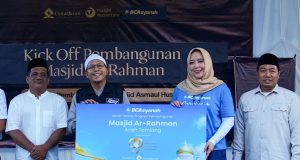 BCA Syariah Menebar Berkah, Pembangunan 99 Masjid Asmaul Husna Pertama di Aceh Dimulai
