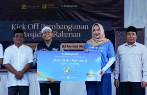 BCA Syariah Menebar Berkah, Pembangunan 99 Masjid Asmaul Husna Pertama di Aceh Dimulai