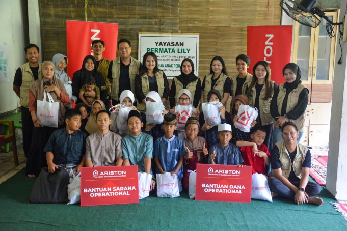 Ariston Indonesia Tebar Kepedulian Lewat Program CSR ‘Caring Brings Comfort’ di Empat Panti Asuhan