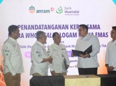 Bank Muamalat dan ANTAM Perkuat Ekosistem Emas Nasional
