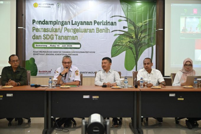 Kementan Percepat Proses Layanan Perizinan Pemasukan dan Pengeluaran Benih dan SDG Tanaman